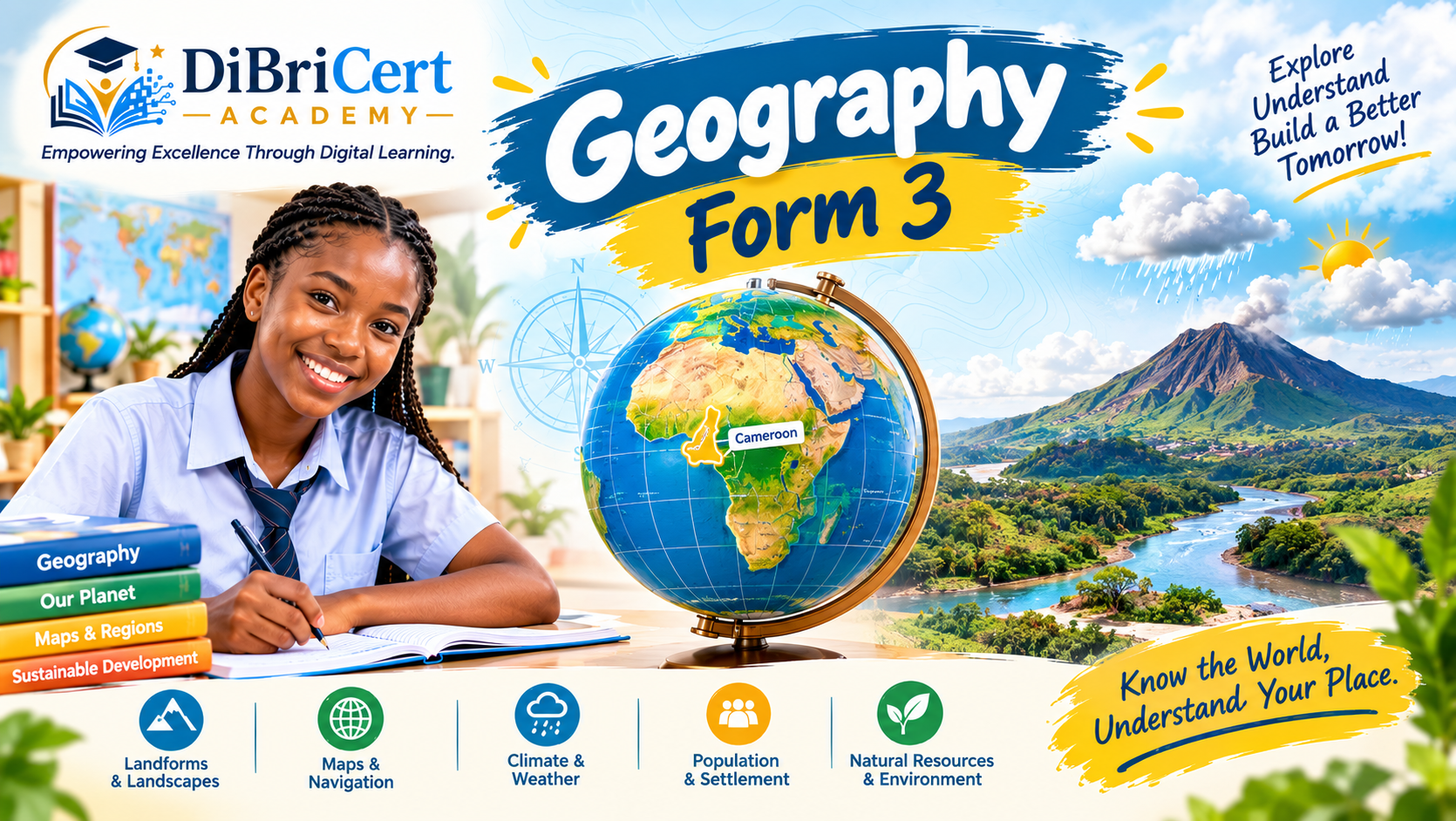 Form 3 Geography: The Earth, Its Landforms & Climate